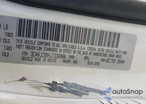 2018 Jeep Compass Latitude Fwd from USA, damaged, VIN 3C4NJCBB4JT330800